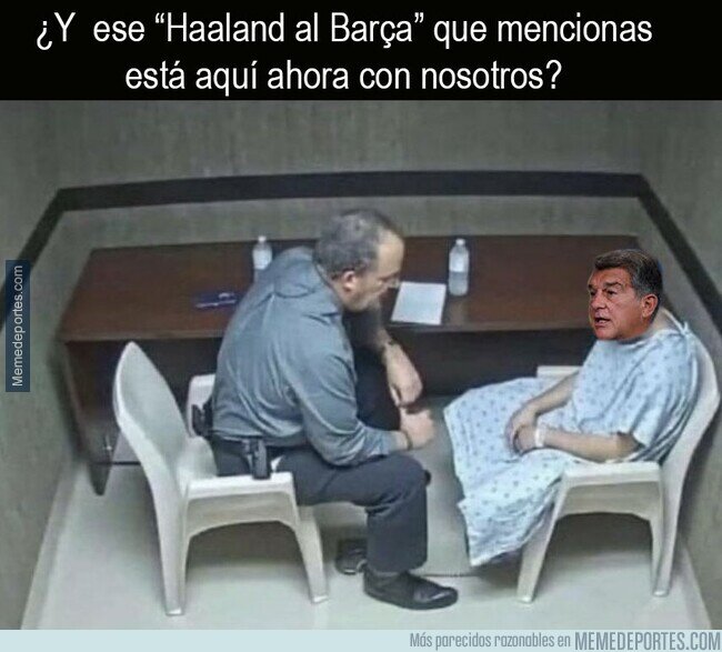 1155442 - Pronto se le verá abrazando un maniquí de Haaland