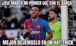 Enlace a Auba redondeó su debut como goleador