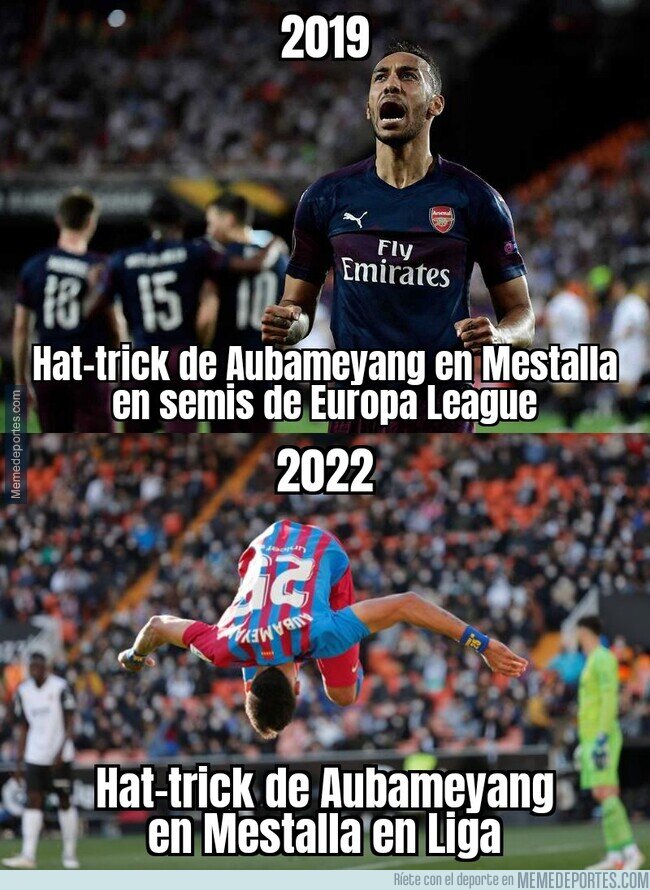 1155574 - Mestalla es el estadio favorito de Aubameyang