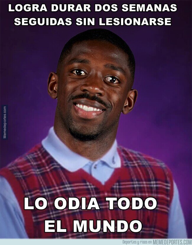 1155611 - Dembelé no ha sido feliz en el Barça NUNCA