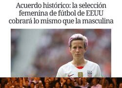 Enlace a Acuerdo histórico del futbol femenino estadounidense