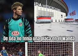 Enlace a De Gea quería su homenaje en el nuevo estadio