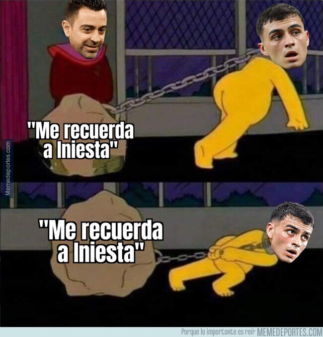 1155989 - Xavi añade una piedra sobre las espaldas de Pedri