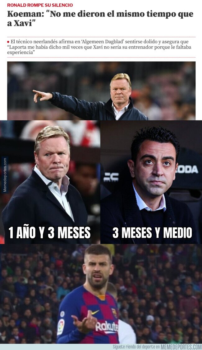 1156153 - Koeman habla como si hubiera estado en el Barça dos semanas