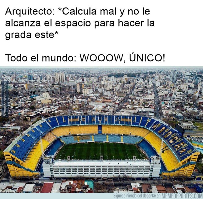 1156545 - ¿Es la Bombonera un accidente arquitectónico?