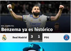 Enlace a Benzema en estado puro