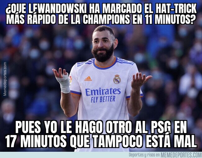 1156693 - Benzema se lo tomó como personal