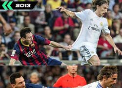 Enlace a Se nota que Messi le tiene demasiadas ganas a la camisa de Modric