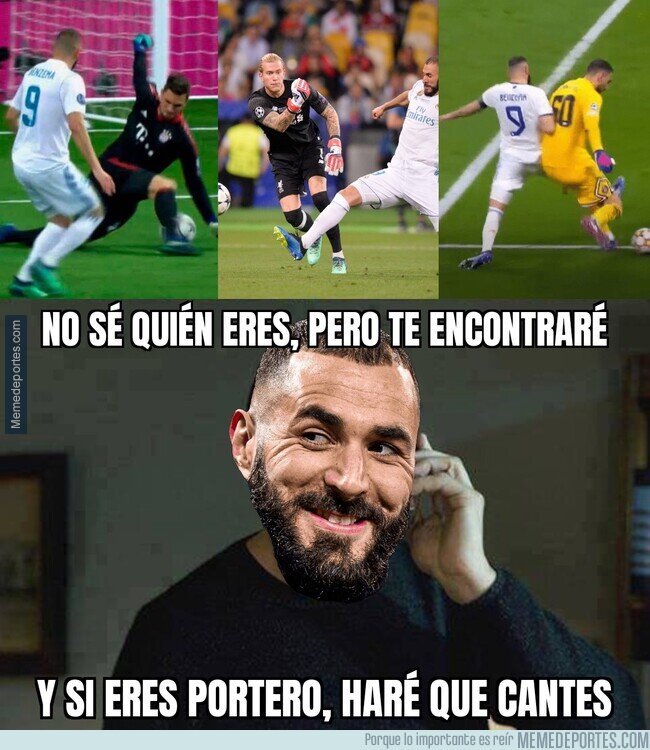 1156877 - Benzema, experto en hacer cantar a los porteros