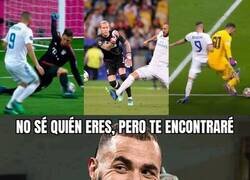 Enlace a Benzema, experto en hacer cantar a los porteros