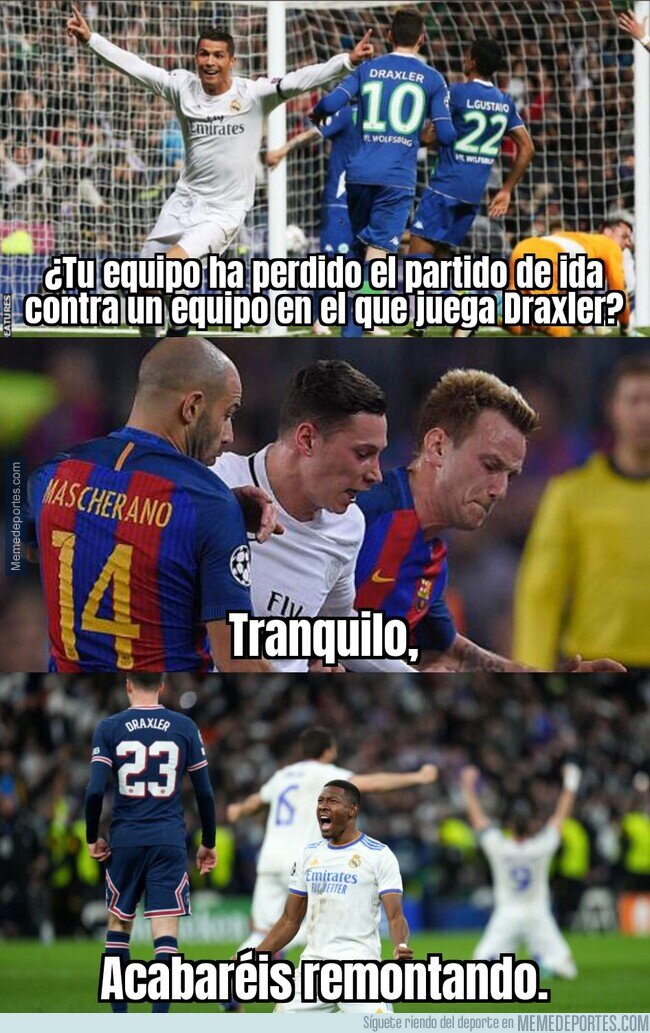 1156917 - Eliminatoria contra Draxler, victoria segura