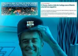 Enlace a Laporta siendo Laporta