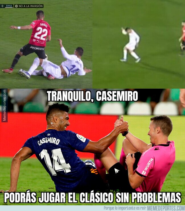 1157092 - Casemiro se fue de Mallorca sin la quinta amarilla