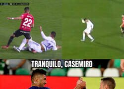 Enlace a Casemiro se fue de Mallorca sin la quinta amarilla