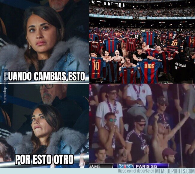 1157093 - La reacción de Antonella lo dice todo