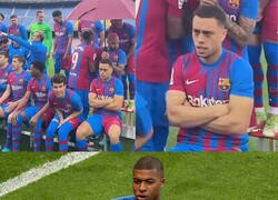 Enlace a Guiño de Sergiño Dest a Mbappé