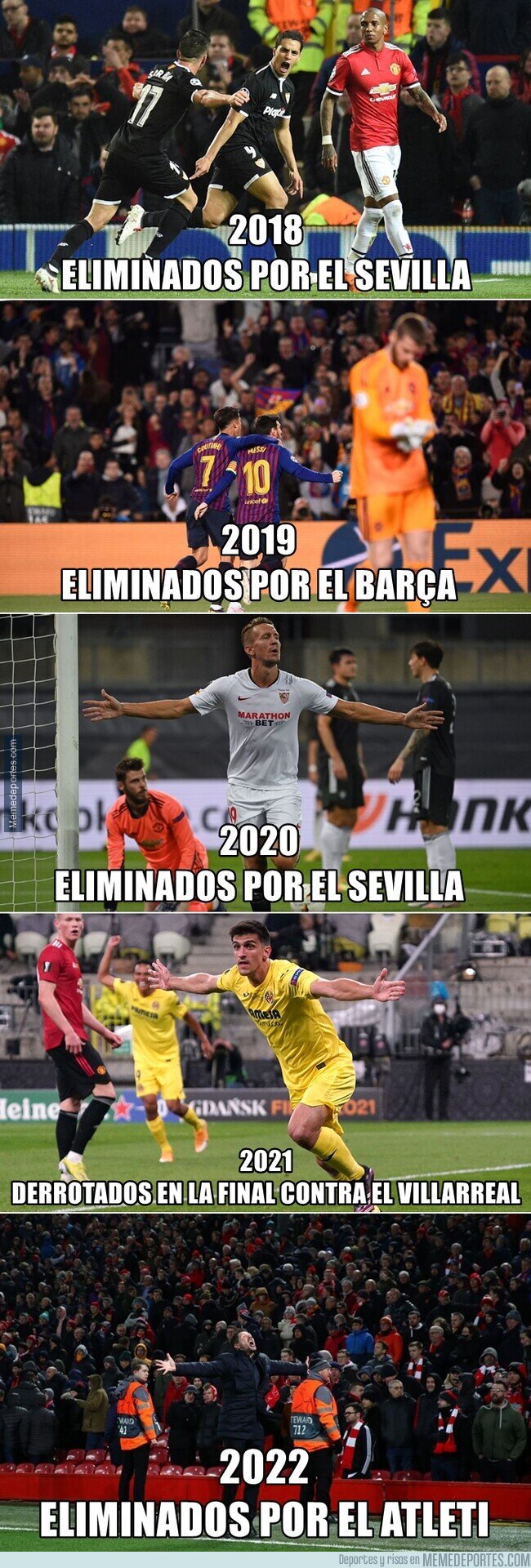 1157171 - El United tiene 5 años seguidos siendo eliminado de Europa por españoles