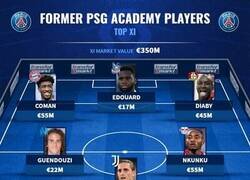Enlace a El 11 ideal de canteranos del PSG