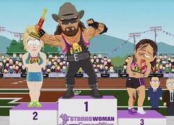 Enlace a Vivimos en un capítulo de South Park