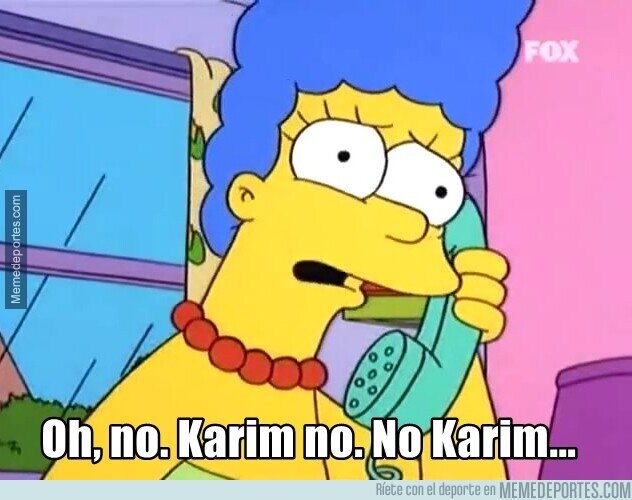 1157368 - Es oficial. Benzema no llega al clásico