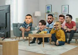 Enlace a Los mejores atacantes del mundo verán los cuartos por la tele