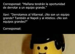 Enlace a Xavi deja descolocado a un periodista con esta respuesta.