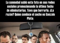 Enlace a La Conmebol se gana una polémica gratuita con Gonzalo Plata