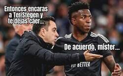 Enlace a Xavi manejó todo y a todos