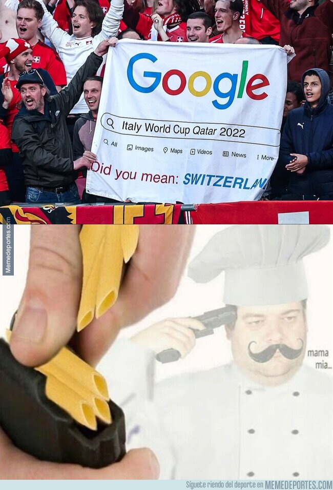 1157904 - El troleo de los suizos a los italianos
