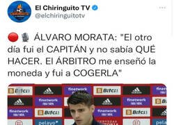 Enlace a Morata se hizo un lío