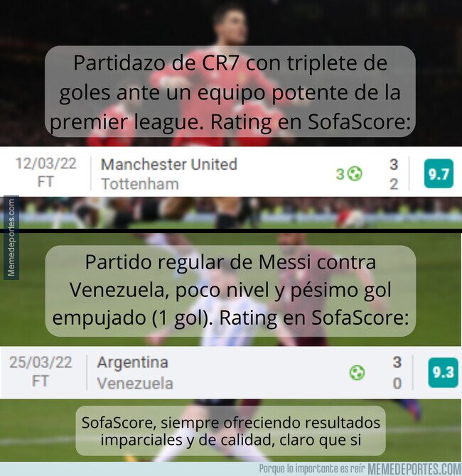 1158158 - La verdad es que los rankings de SofaScore no son precisamente fiables después de todo