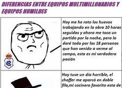 Enlace a DIFERENCIA DE ACTITUD ENTRE EQUIPOS HUMILDES Y GIGANTES