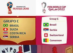 Enlace a Brasil, Suiza y Serbia repiten un grupo casi idéntico
