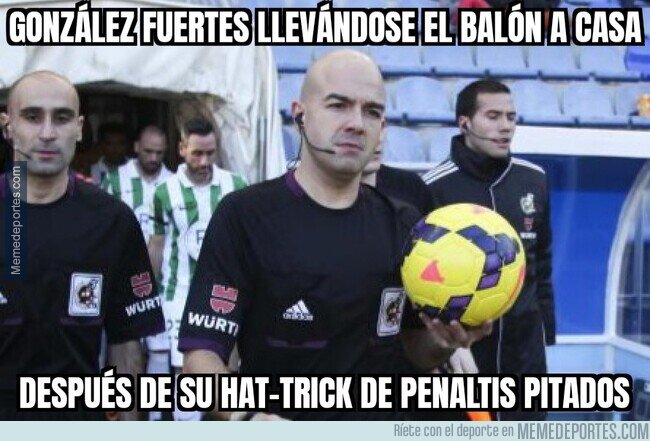 1158317 - Merecido premio para el árbitro del Celta-Madrid