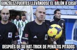 Enlace a Merecido premio para el árbitro del Celta-Madrid