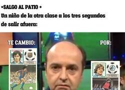 Enlace a La hora de cambiar cromos