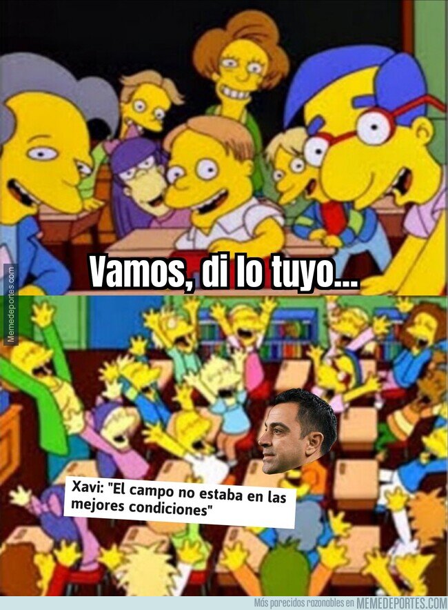 1158644 - Xavi recurre a uno de sus clásicos