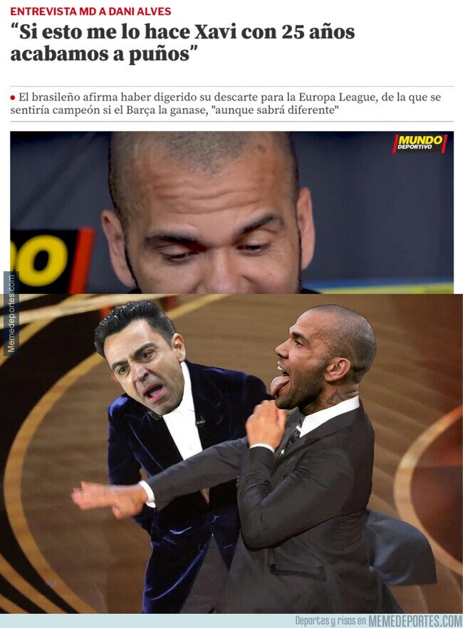 1158784 - Si Xavi hubiera dejado fuera de Europa a Alves en otra época