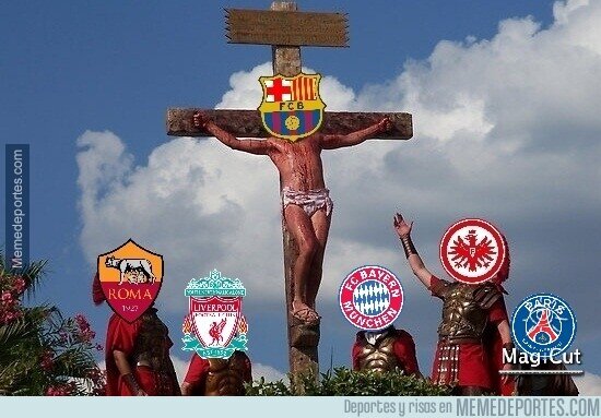 1159189 - Jesús de Nazaret murió un jueves santo, el Barça también.