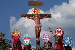 Enlace a Jesús de Nazaret murió un jueves santo, el Barça también.