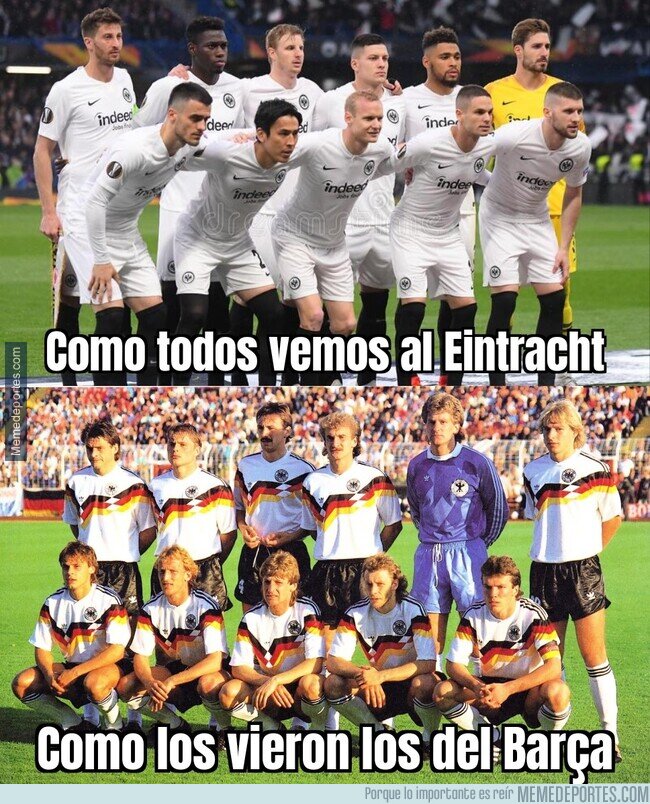 1159211 - Se presentó la Alemania del 90 en el Camp Nou