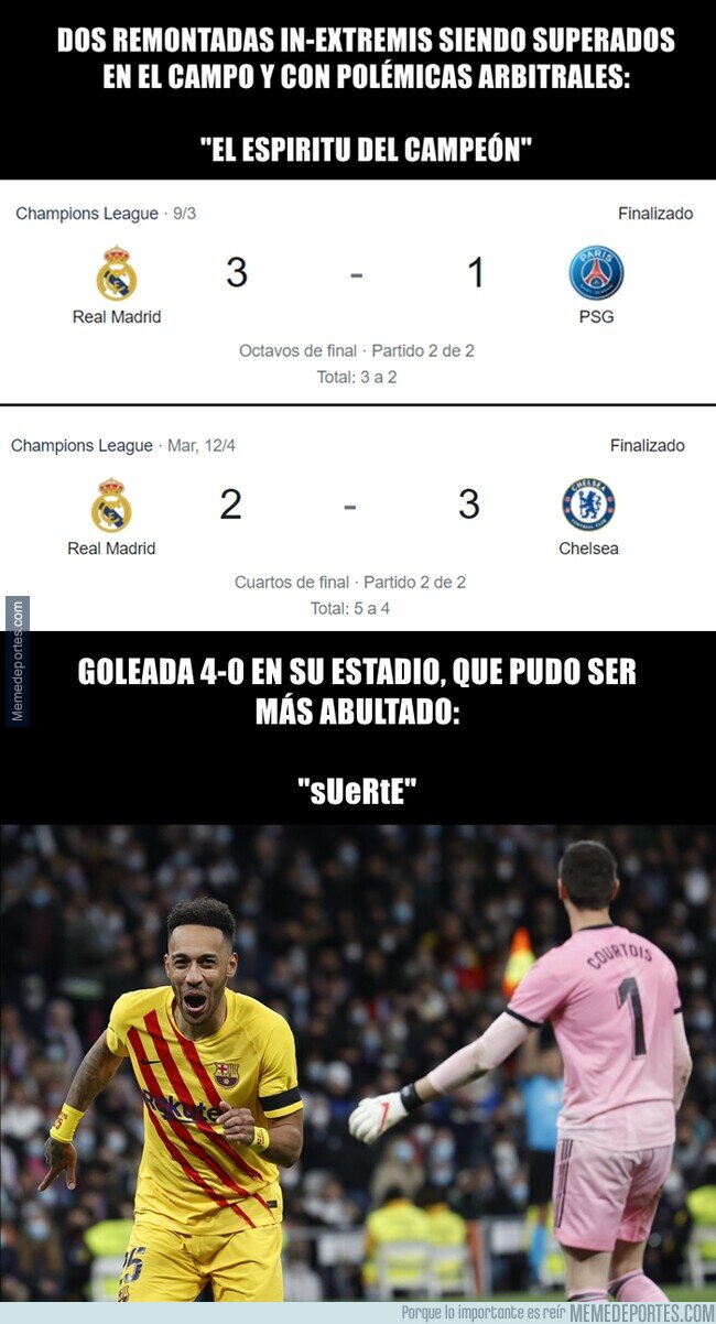 1159411 - Courtois prefiere perder las manos antes que darle un mérito al Barça