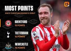 Enlace a Si la Premier hubiera empezado cuando Eriksen debutó, el Brentford iría primero