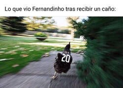 Enlace a POV: Eres Fernandinho en el gol de Vini