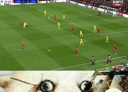 Enlace a Semis de Champions en Anfield y esos colores...