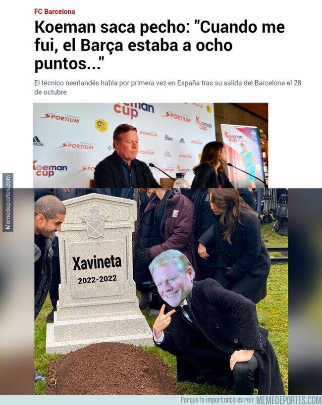 1160333 - Y ahora aparece Koeman, a hacer leña del árbol caído