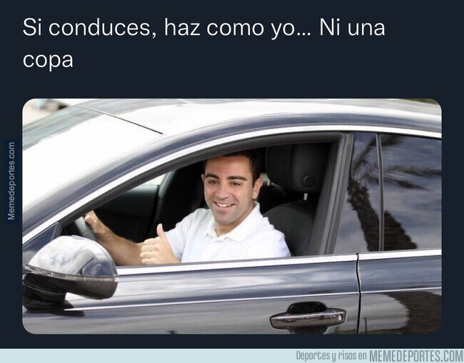 1160514 - Haz como Xavi, sin copas