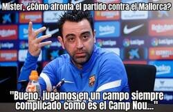 Enlace a Xavi sabe que no será fácil