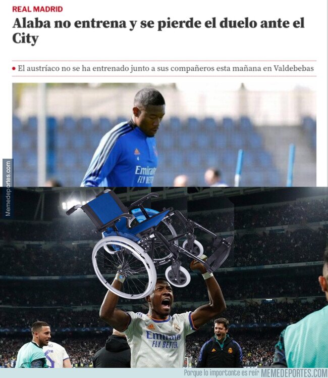 1160665 - Alaba cambia de silla