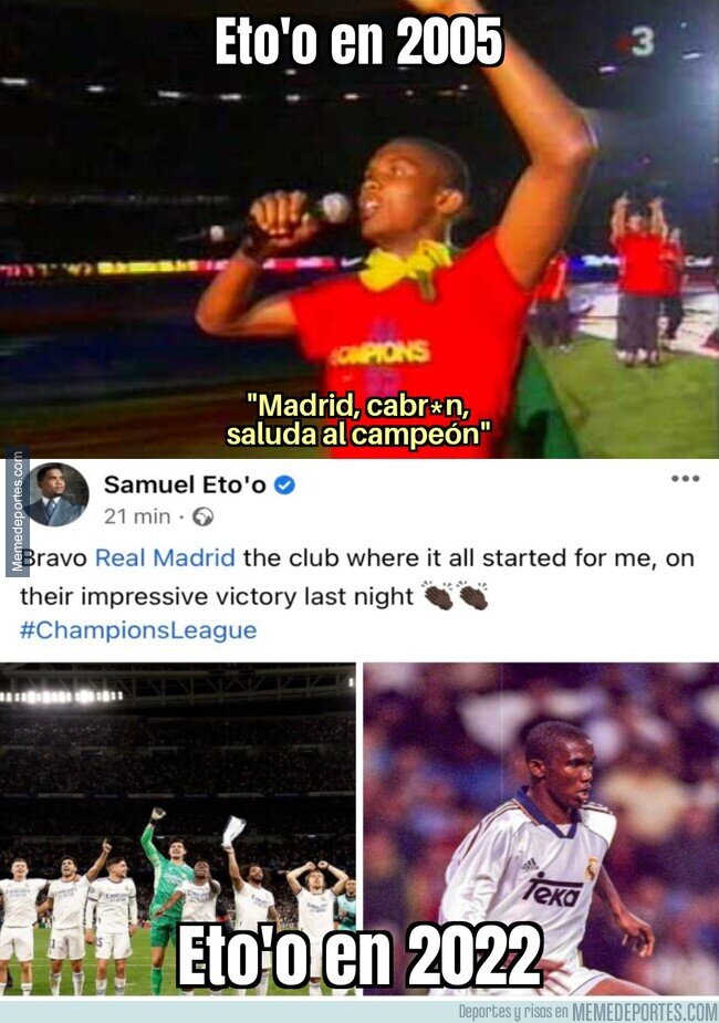 1161108 - Eto'o se hizo madridista